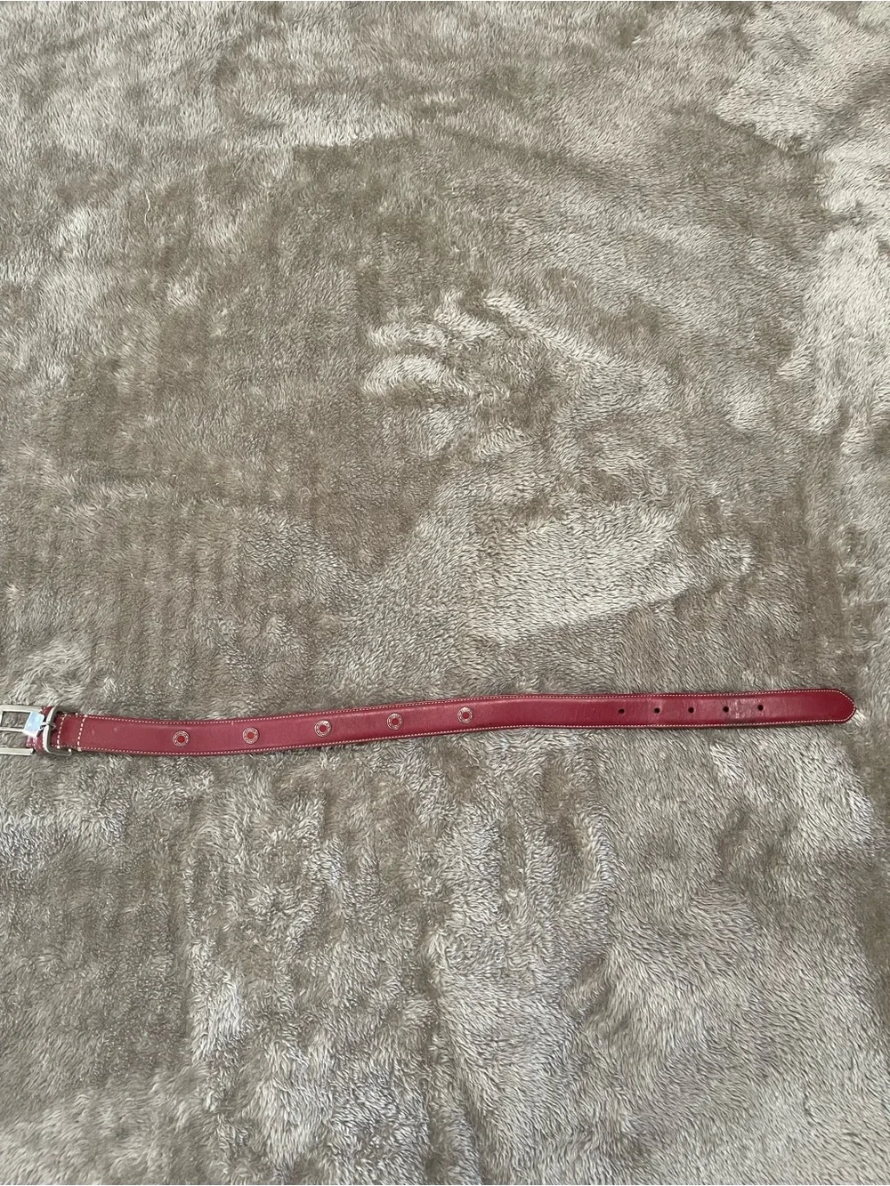 Coach Red Leather Dog Collar | Size Large ❤️🐾